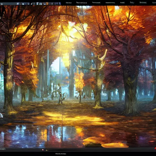 Image similar to cryengine render by android jones, james christensen, rob gonsalves, leonid afremov and tim white