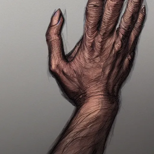 Image similar to drawing of a hand, intricate, digital painting, artstation, concept art, smooth, illustration, art by josh summana