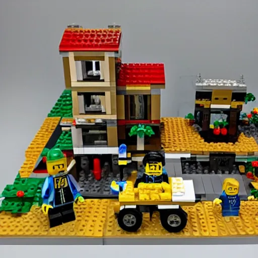 Image similar to viet con lego set