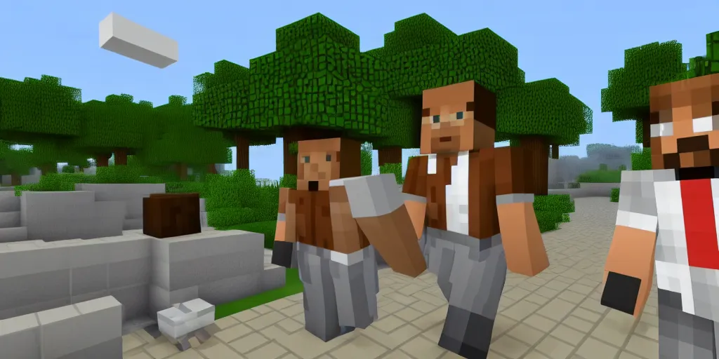 Prompt: obama in minecraft, cinematic, epic, high detail