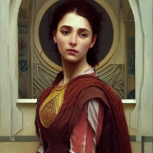 Prompt: detailed portrait of a scifi suburbia, interior, filigree ornaments and greek architecture, artstation, bouguereau, in africa, cinematic