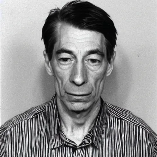 Image similar to charlie watts mugshot