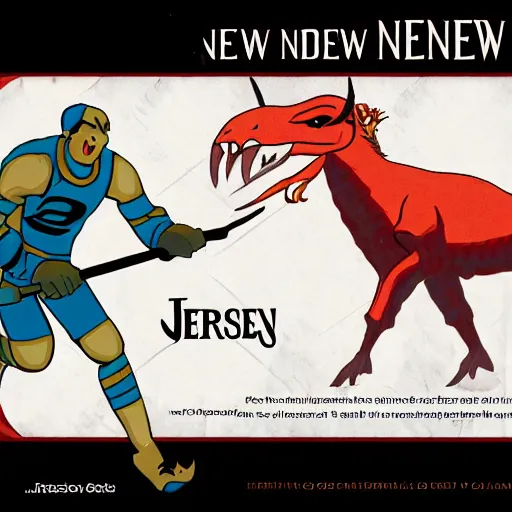 Prompt: the new jersey devil