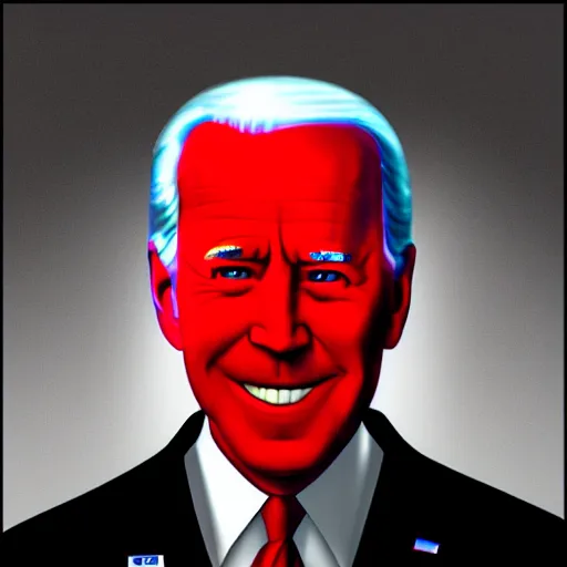 Prompt: dark setting, night time, I look at my window at night to see Joe Biden creepily staring through my window with very red eyes!dream horror dark setting, night time, I look at my window at night to see Joe Biden with red bloodshot eyes creepily staring through my window