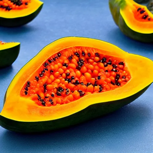 Image similar to papaya smurf