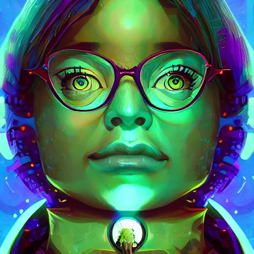 Image similar to skill magic geek inside matrix deepdream radiating a glowing aura stuff loot legends stylized digital illustration video game icon artstation lois van baarle, ilya kuvshinov, rossdraws,