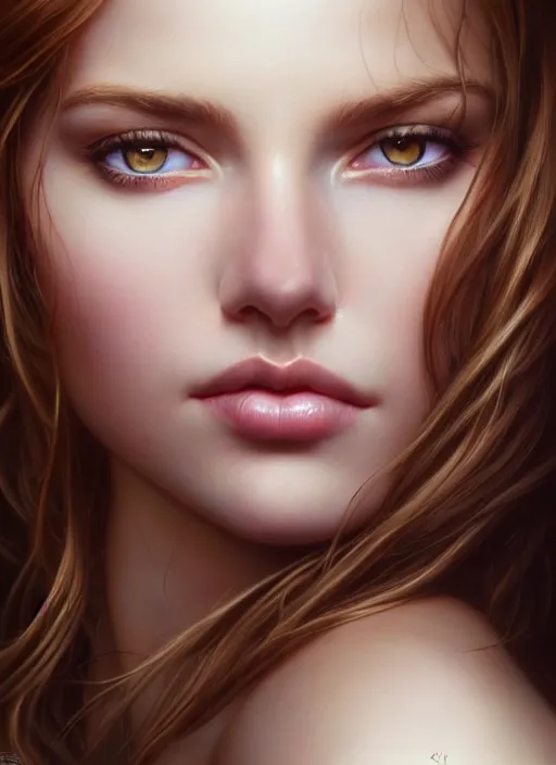Prompt: a gorgeous female photo, professionally retouched, award winning, hyperdetailed, photorealism, soft lighting, feather hair, realistic, smooth face, perfect eyes, wide angle, sharp focus on eyes, 8 k high definition, insanely detailed, intricate, elegant, art by artgerm and greg rutkowski and j scott campbell