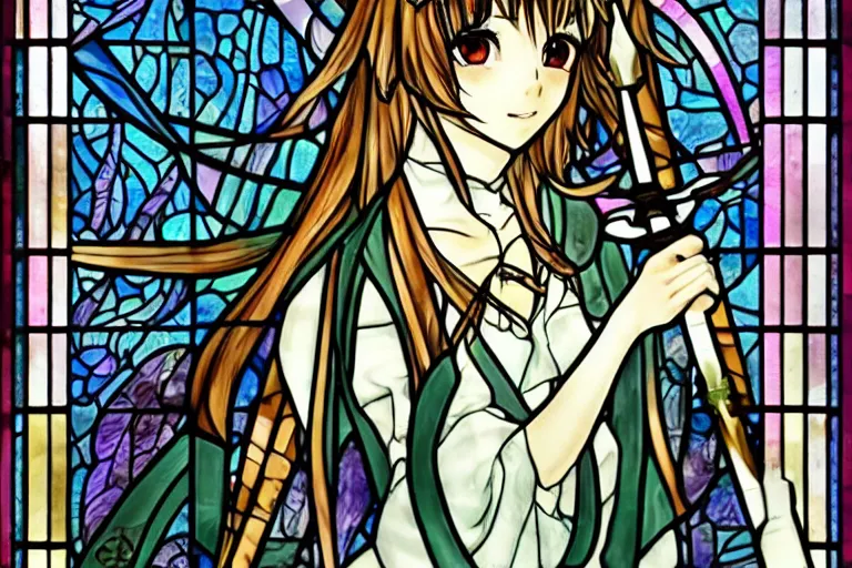 Stained Glass Art  Anime Art Amino