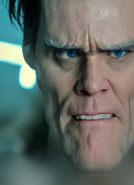 Prompt: jim carrey in elden ring universe by hidetaka miyazaki, studio lights, 8 k hd.