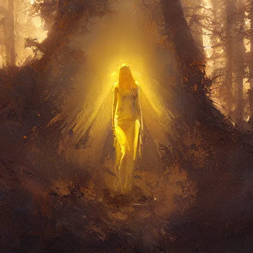 Image similar to the yellow king, dramatic light, painted by stanley lau, painted by greg rutkowski, painted by stanley artgerm, digital art, trending on artstation