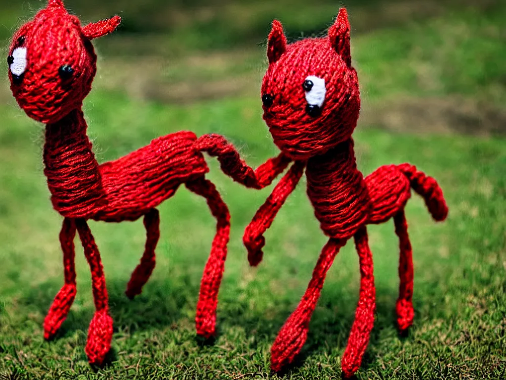 Image similar to yarny as a horse