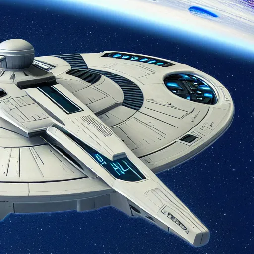Prompt: star trek uss enterprise