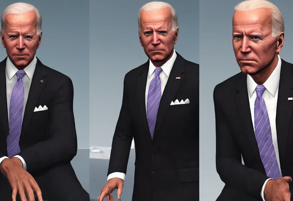 Image similar to joe biden in hitman, joe biden in the video game hitman, gameplay screenshot, close up, 3 d rendering. unreal engine. amazing likeness. very detailed.