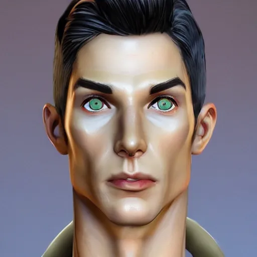 Image similar to Dean Venture in real life a long gaunt face and skinny body and neck, very thin, realistic, very realistic, hyperrealistic, highly detailed, very detailed, extremely detailed, detailed, digital art, oil painting, trending on artstation, headshot and bodyshot, detailed face, very detailed face, extremely detailed face, HD Quality, 8k resolution, very very detailed face, real life