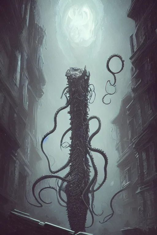 Prompt: lovecraftian monster, extremely detailed digital art, in the style of greg rutkowski, trending on artstation, 8 k