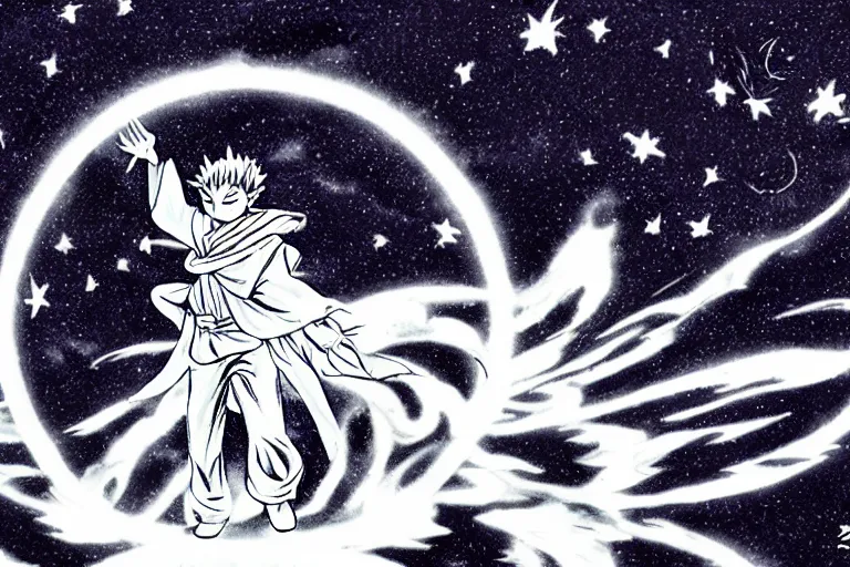 i improved the previous wallpaper of Cosmic Garou (1841×1418) : r