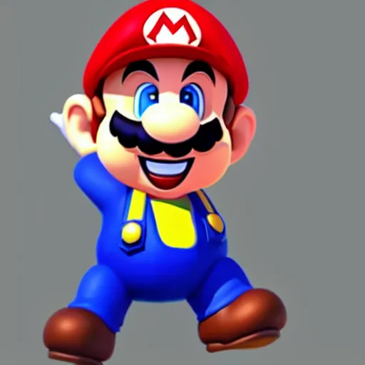 Image similar to nintendo mario as a real life person