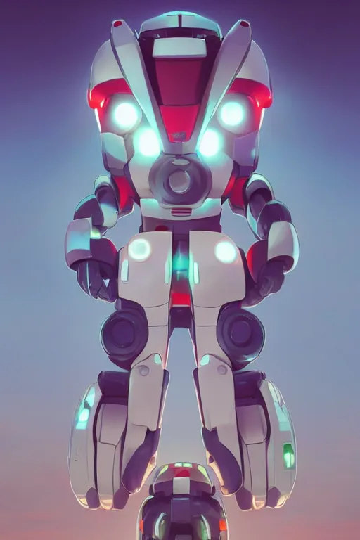 Image similar to metabots medabots medarotto medarot robot minimalist comics helmet mask neon cybereye, behance hd by jesper ejsing, by rhads, makoto shinkai and lois van baarle, ilya kuvshinov, rossdraws global illumination ray tracing hdr radiating a glowing aura