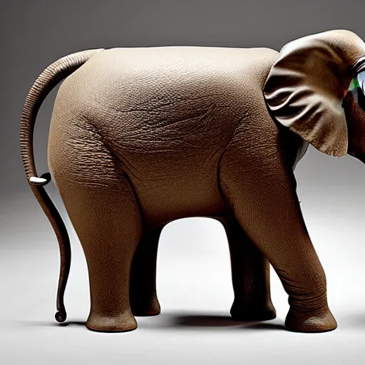 Image similar to surrealist elephant chair