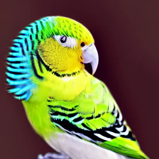 Prompt: a budgie with dragon wing, high detail, hd, 4k, 8k, award winning photograph