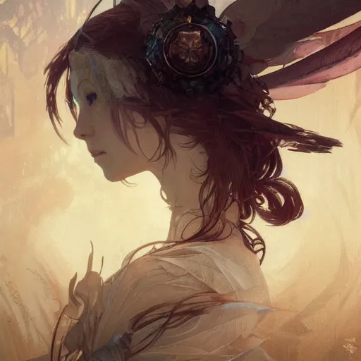 Image similar to Seraphim, D&D, fantasy, intricate, cinematic lighting, highly detailed, digital painting, artstation, concept art, smooth, sharp focus, illustration, art by Akihiko Yoshida, Greg Rutkowski and Alphonse Mucha