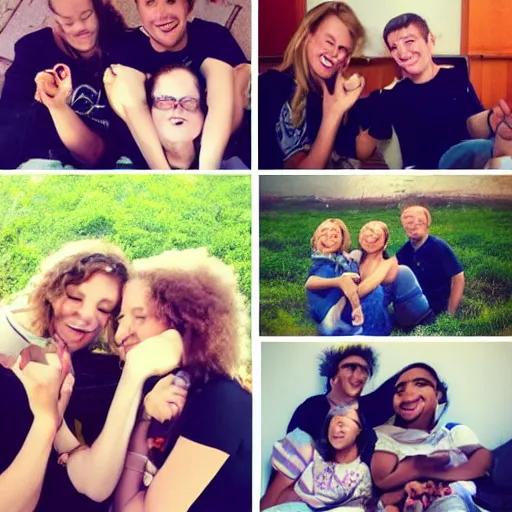 Image similar to each of these images should be sent to outer space about how cute we are