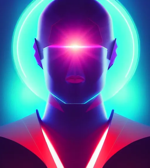 Image similar to symmetry!! caucasian prince of technology, solid cube of light, hard edges, product render retro - futuristic poster scifi, lasers and neon circuits, handsome caucasian prince, intricate, elegant, highly detailed, digital painting, artstation, concept art, smooth, sharp focus, illustration, dreamlike, art by artgerm