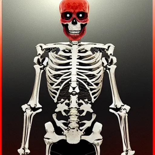 Image similar to Picture of Cyborg Skeleton