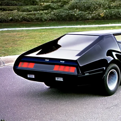 Prompt: kitt from knight rider