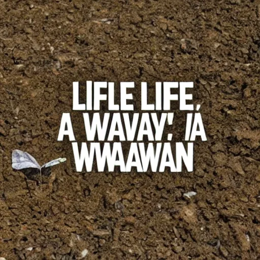 Prompt: Life always finds a way