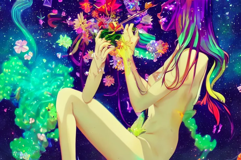 psychedelic, whimsical, anime, 4k, beautiful lusty | Stable Diffusion |  OpenArt