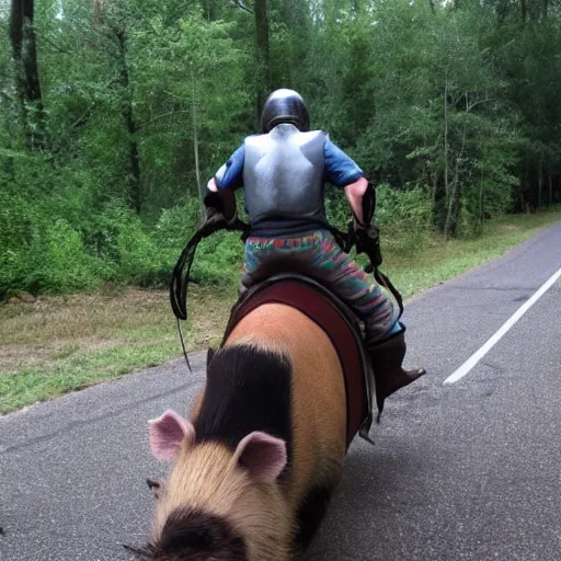 Image similar to real life hog rider