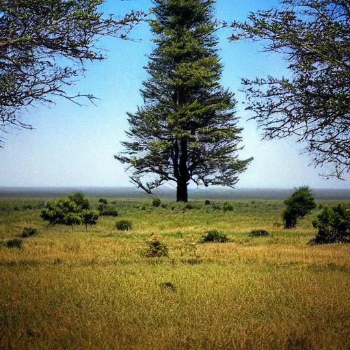 Image similar to the tallest tree in the horizon view