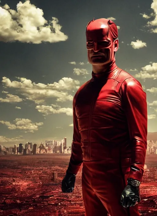 Image similar to Saul Goodman as Daredevil