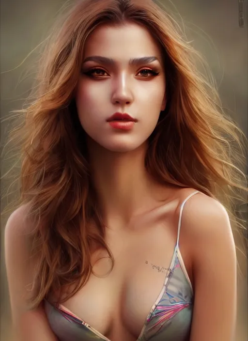 Prompt: full body photo of a gorgeous young woman in the style of stefan kostic, face painting, realistic, sharp focus, 8k high definition, insanely detailed, intricate, elegant, art by stanley lau and artgerm