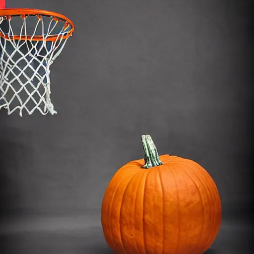 Basketball Pumpkin Halloween Graphic by DAMO · Creative Fabrica