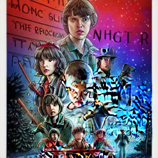 ArtStation - STRANGER THINGS 5 - CHARACTER POSTER FANART (Will Byers)