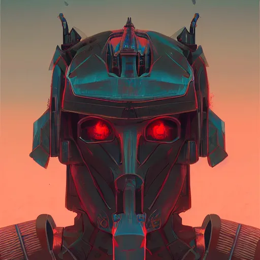 Image similar to dead inside cybernetic anubis made of steel in light armor, by ian pesty and alena aenami and ilya kuvshinov, concept art, matte painting, washed colors,