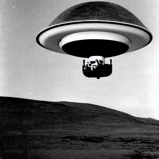 Image similar to the first photo of an ufo