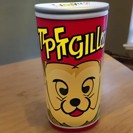 Prompt: the most cursed flavor of pringles