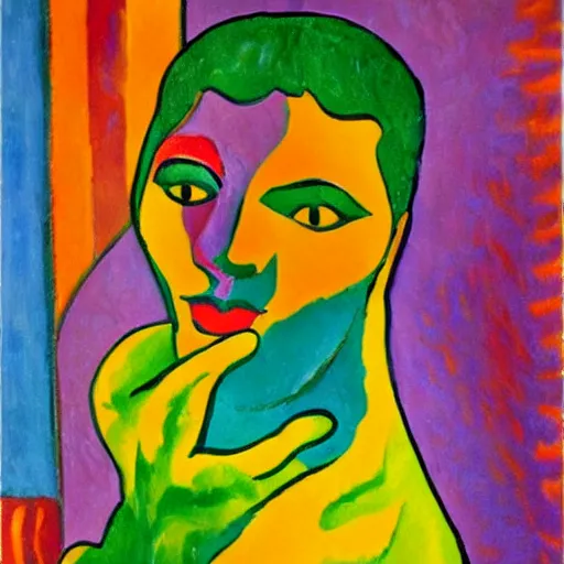 Image similar to fauvism