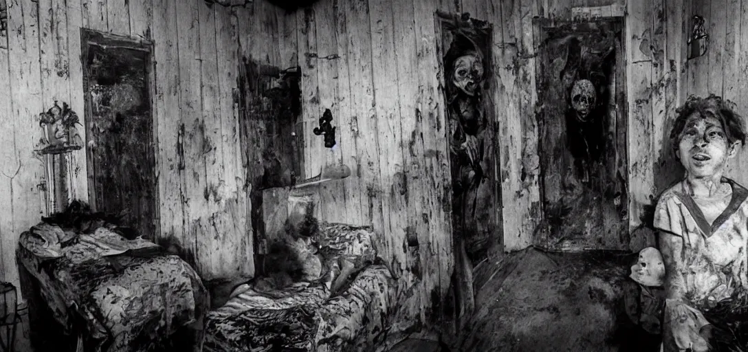 Image similar to demons photograph caught in a house
