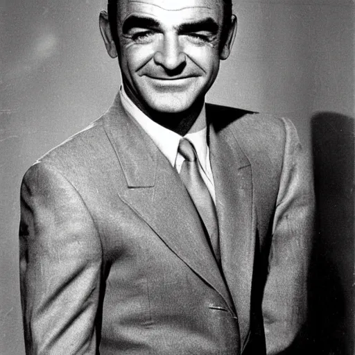 Prompt: young sean connery