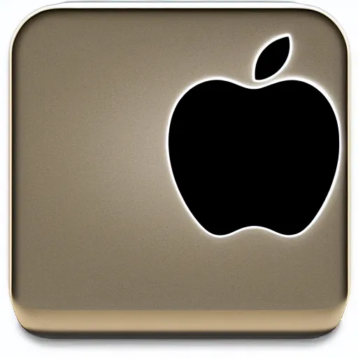 Prompt: apple mac os icon