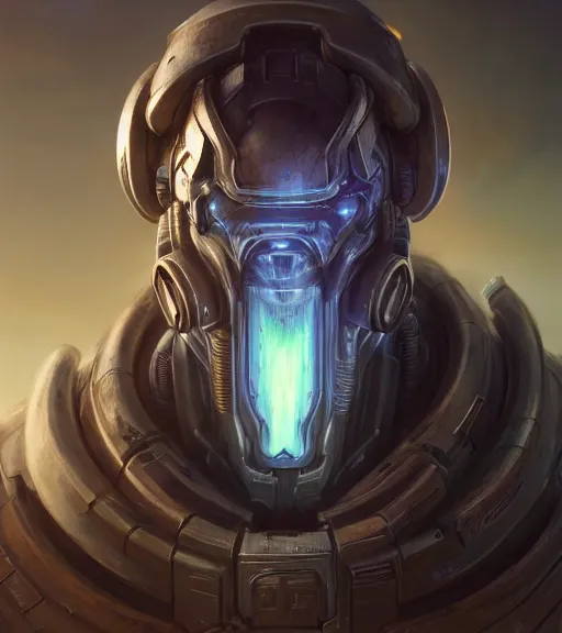 Image similar to Highly detailed portrait of Raynor from StarCraft 2, Stephen Bliss, unreal engine, fantasy art by Greg Rutkowski, Loish, Rhads, ferdinand knab, Makoto Shinkai and Lois van baarle, ilya kuvshinov, rossdraws, Tom Bagshaw, global illumination, radiant light, detailed and intricate environment