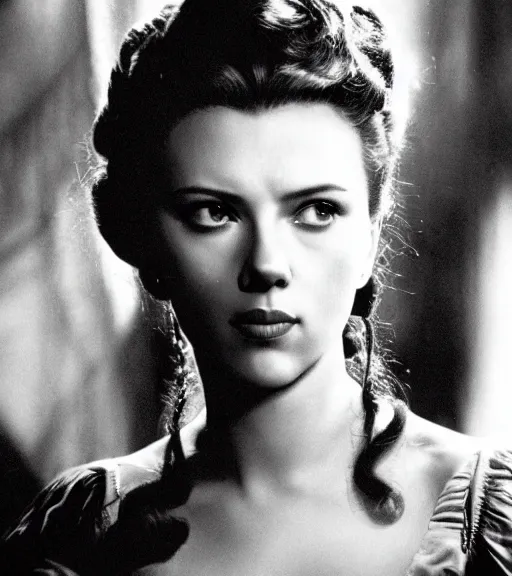 Image similar to Scarlett Johansson in Gone With the Wind