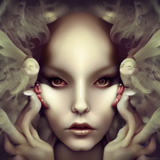 Image similar to spirits by Natalie Shau, masterpiece