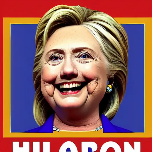 Prompt: hillaryous clinton