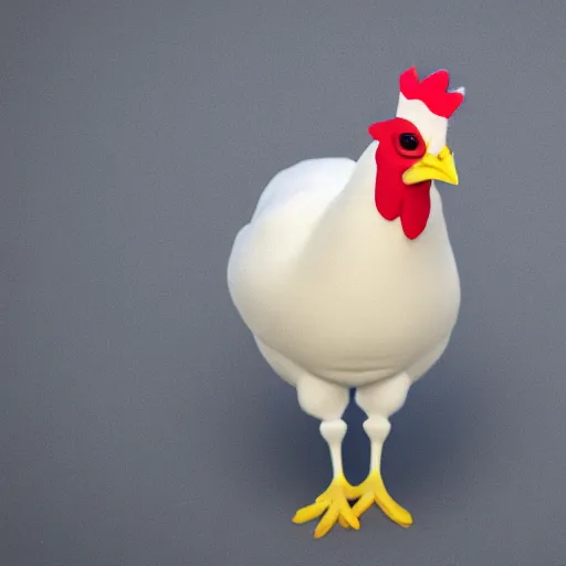 Image similar to a high quality photo of a chicken wearing a suit, realism, 8k