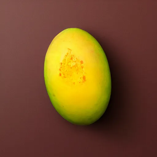 Prompt: photo of a mango with the head and arms of elon musk on it, highly detailed, extremely high quality, hd, 4 k, 8 k, professional photographer, 4 0 mp, lifelike, top - rated, award winning, cinematic, realistic, detailed lighting, detailed shadows, sharp, no blur, edited, corrected, trending